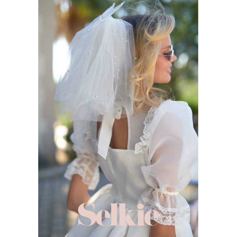 【婚纱系列】Selkie Collection白色欧根纱十八世纪輕婚纱连衣裙