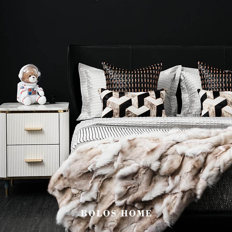 柏洛斯腰枕抱枕轻奢高端