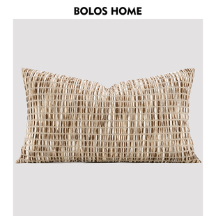 柏洛斯CoCo小香风定制面料高端美容院私人会所沙发抱枕靠枕