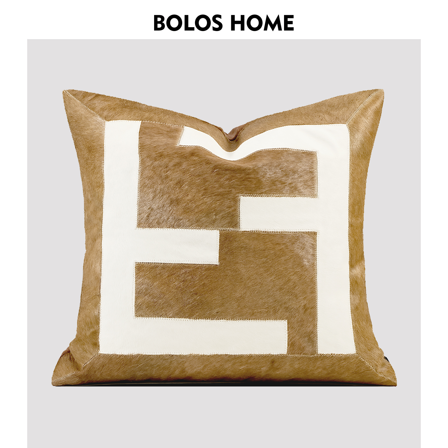 BOLOS HOME侘寂中古风客厅沙发抱枕高级感民宿酒店样板房靠垫靠枕