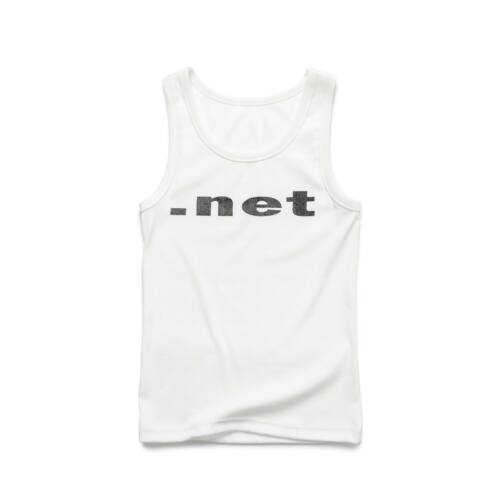 NET螺纹印花紧身背心.NETVEST