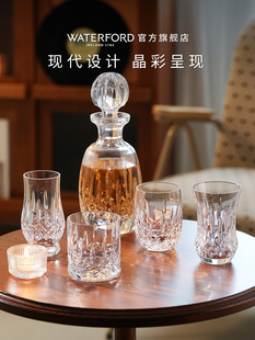 WATERFORD利斯莫尔鉴赏家系列醒酒器威士忌酒杯酒具套装礼盒