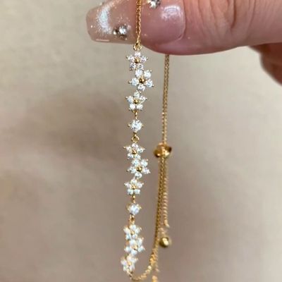 法式梦幻花庭手链韩式甜美女约会ins风少女感装饰手饰品