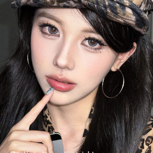 复古千禧辣妹素圈耳环韩系古早女团同款耳圈百搭个性夸张耳饰耳钉