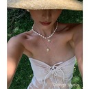 复古夏日度假风海星贝壳海螺项链小众ins多层叠戴锁骨链辣妹颈链