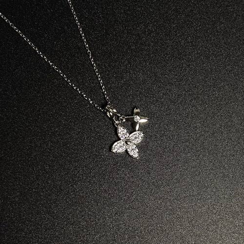 Vintage 古著「Double Silver」项链