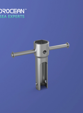 M10密封舱穿线扳手水下机器人水密接插件六边形拆卸套筒seacon