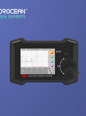 ToolkitRC ST8 8通道舵机综合测试仪4独立接口信号测试电流采集器