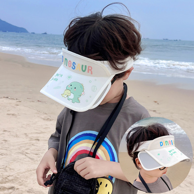 空顶帽防晒帽大加宽帽儿童帽子