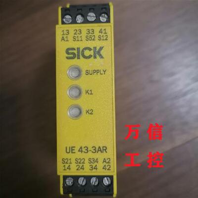 SICK西克拆机9成新安全继电器UE43-3AR3D2订货号6034568