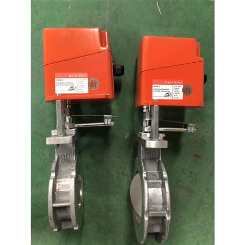 议价HK//CROM电动执行器配对夹蝶阀HKZ3-3.HKZ3-6,蝶阀DN25.40.65