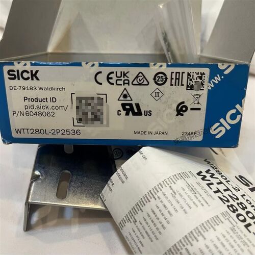 德国WTT280L-2P2536西克sick激光距离感测器  订货号: 6048062