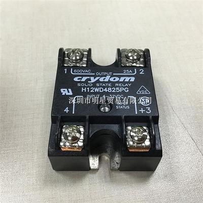 美国CRYDOM固态继电器H12WD4825PG原装正品假一罚十