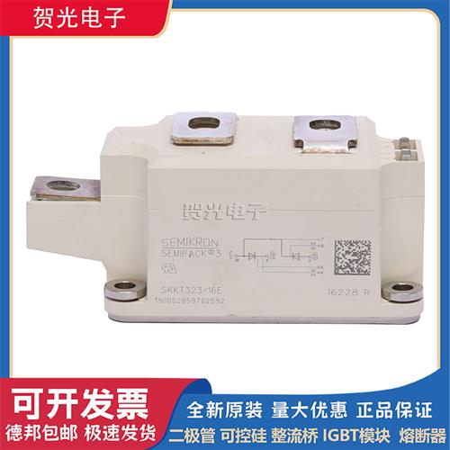 全新西门康可控硅功率模块SKKT323/12E/14E/16E/18E进口现货直销图片