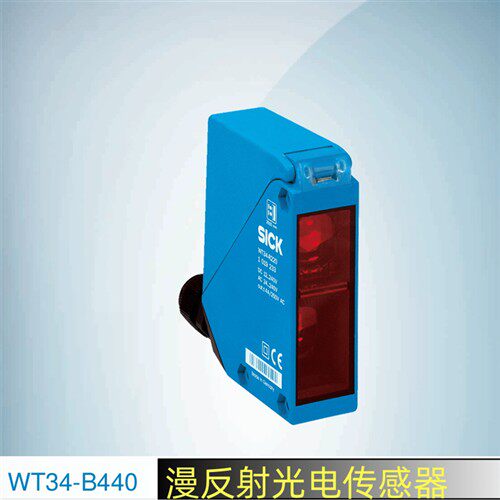 SICK西克漫反射光电感测器WT34-B440订货号1019237施克光电开关