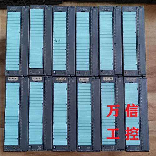 拆机9新AI输入SM331模块6ES7 331-7KF02 1KF02 7PF01-0AB0