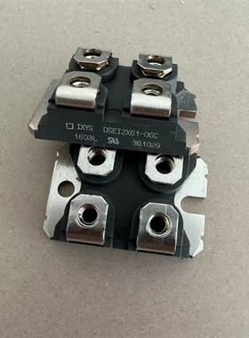艾赛斯IXYS快速恢复二极管DSEI2X61-06C-12B IXFN38N100Q2高频