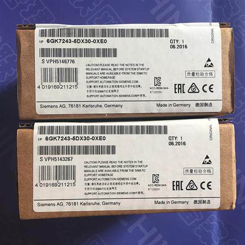 6GK7243-5DX30-0XE0CM1243-5 S7-1200 PROFIBUS DP主站模块