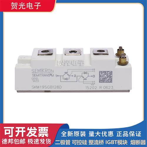 全新SKM145GB126DN SKM195GB126DN SKM75GB128D西门康IGBT模块