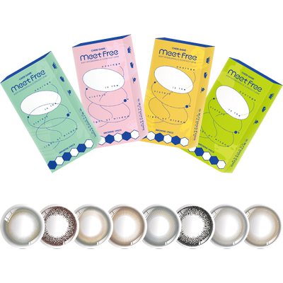 【萌宠】弥氛美瞳半年抛非离子大小直径隐形眼镜正品官方旗舰店