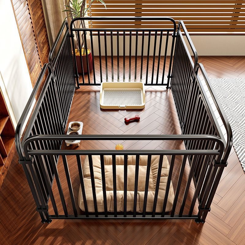 防位移宠物围栏中大型犬室内狗笼子围栏带吸盘