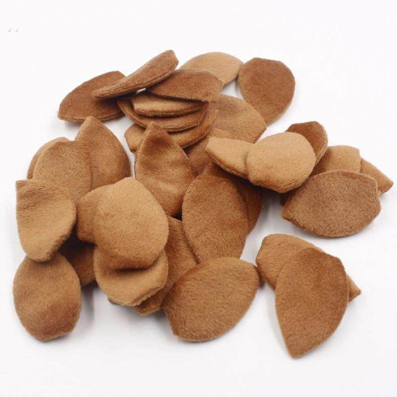 100片毛绒耳朵手工发夹发箍材料小麋鹿耳朵圣诞节装饰发饰配件,饰品/流行首饰/时尚饰品新,DIY配件,淘宝优惠券,粉丝福利购,淘宝优惠卷