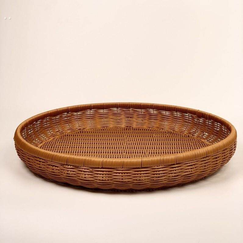 晒东西用的簸箕晾晒干货神器阳台晒菜神器晒陈皮簸箕晒筐收纳手编