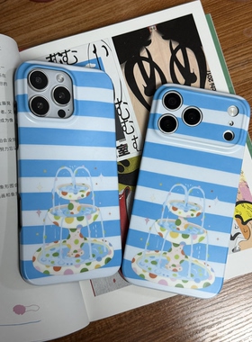 BEDOS 原创设计许愿池单层半包imd黑边软壳精孔磨砂简约iphone手机壳