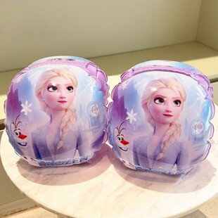 浮漂女孩 备加厚浮圈泳袖 爱莎公主游泳圈手臂圈水袖 儿童elsa游泳装