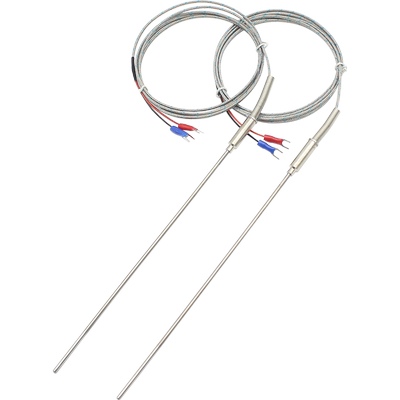 可弯曲热电阻裕遄PT100铠装