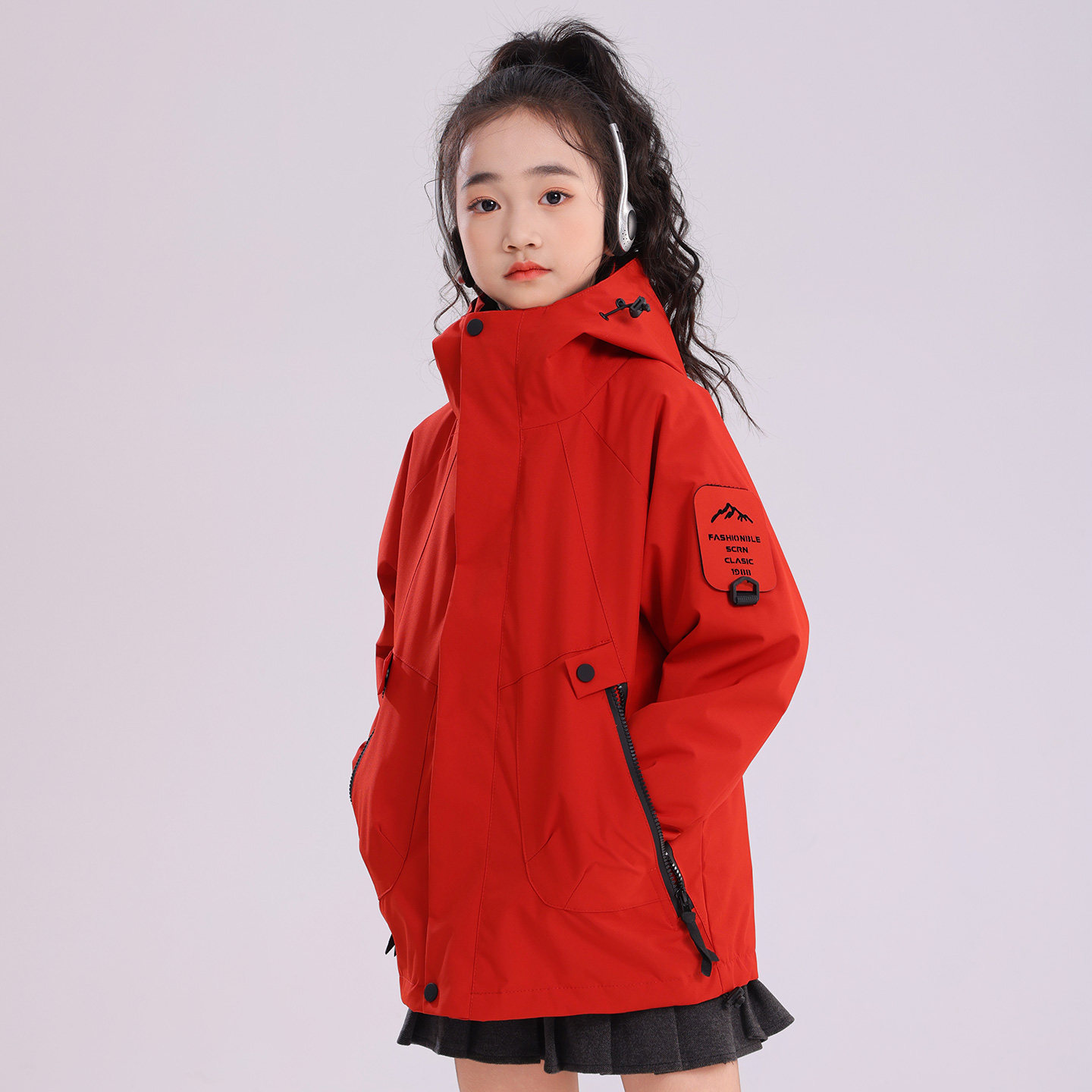 冲锋衣儿童情侣款2025新款防风防水时尚旅游冬季三合一可拆卸外套,童装/婴儿装/亲子装,校服/园服,淘宝优惠券,粉丝福利购,淘宝优惠卷