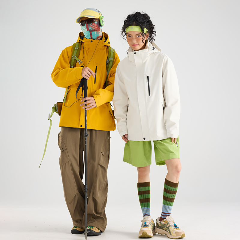 冲锋衣三合一可定制logo