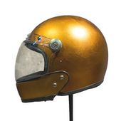 VELDT碳纤维复古头盔 Mat古铜箔哑光 Copper Fiol