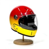 Sunset Gradient黄昏渐变VELDT碳纤维复古头盔3C认证电动摩托车盔