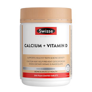 澳洲swisse钙片维生素D3柠檬酸钙孕妇娘娘钙250