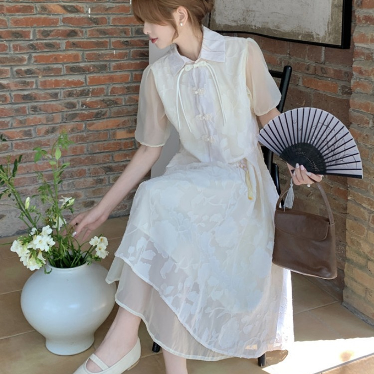 新中式伴娘服2025新款夏季大码胖