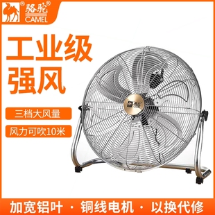 摇头爬地舞台风扇厂 骆驼电风扇趴地扇工业扇落地扇工家用静音台式