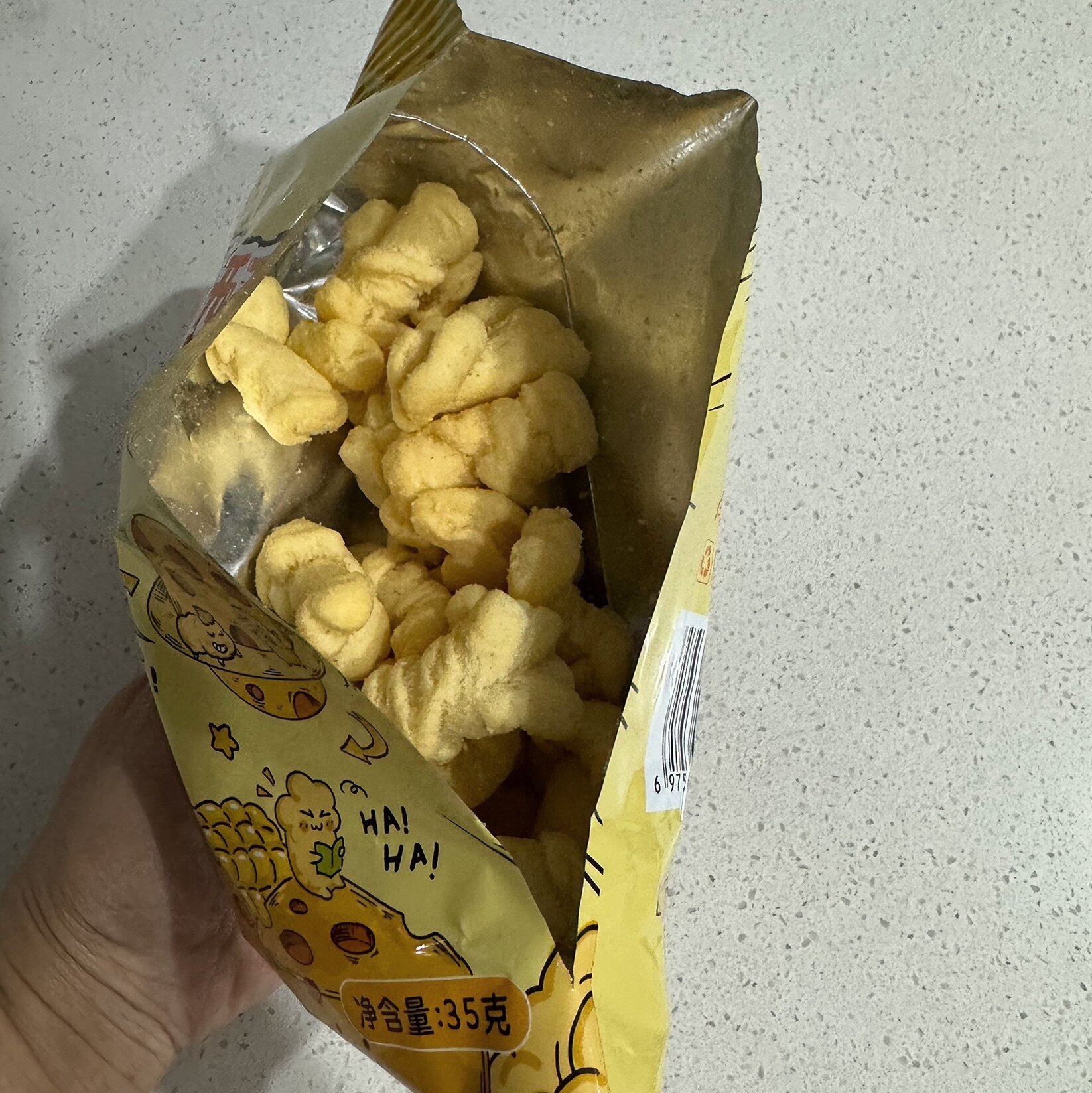 芝士味干酪酥酥玉米酥35g*10袋非油炸玉米卷爆米花解馋休闲零食品