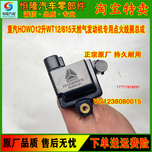 重汽豪沃点火线圈VG1238080015
