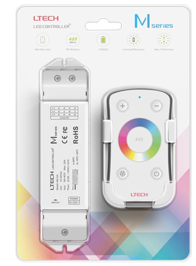 Ltech雷特MINI控制器调光调色RGB遥控3A×3路5A×4路遥控套装