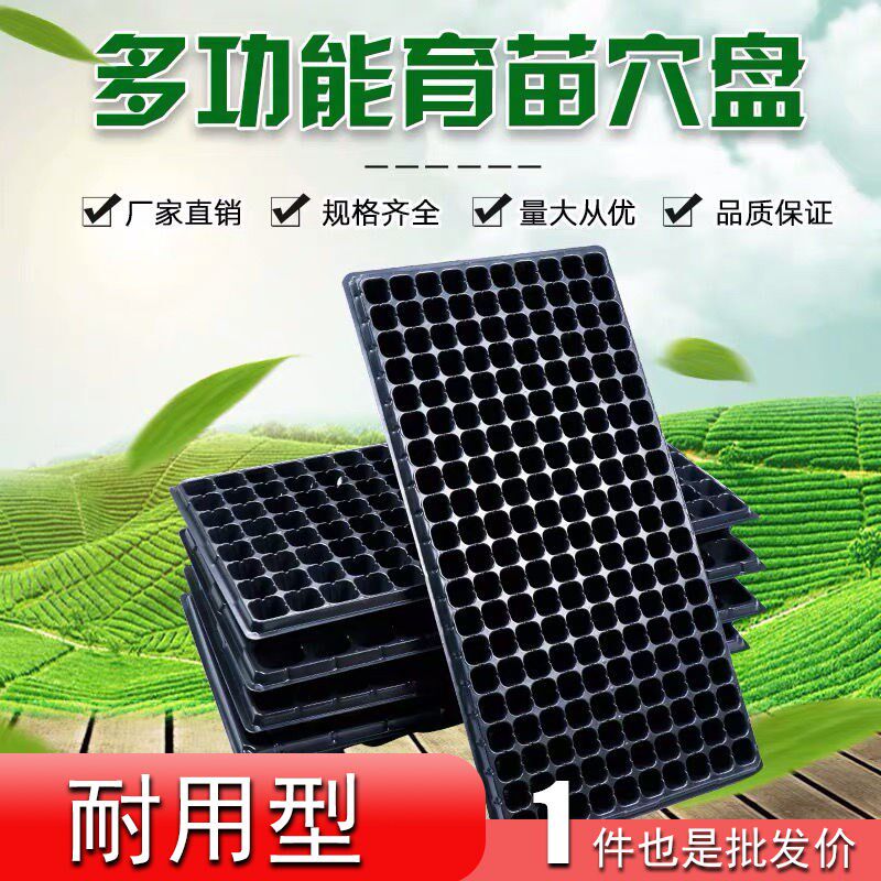 速发穴盘苗苗盘 爬藤育苗盒器苗木多肉盆插 育苗箱育育叶托盘培育