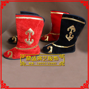 打鼓靴 将军武生演出靴歌 品 子 速发戏剧戏曲秧子表演舞台用戏鞋