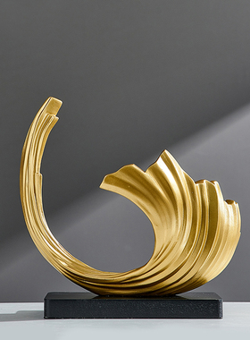 速发轻奢柜档酒意装饰品摆件创高风生水起家居客厅电视柜办公室工