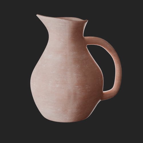花瓶STL模型3D打印OBJ格式GLB客厅插花摆件花器装饰款式E成品5582