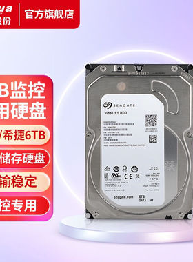 大华dahua希捷监控硬盘录像机存储监控专用硬盘1TB2TB4TB6TB8TBSA