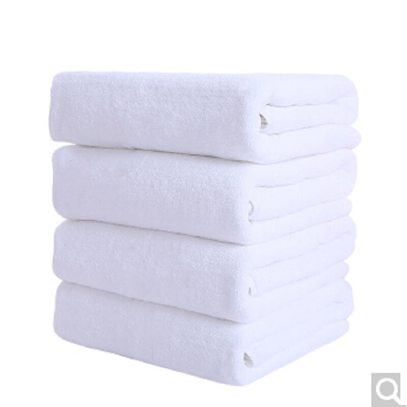 致如袆宾馆酒店用大毛巾白色浴巾柔软吸水洗浴汗蒸定制美容院21股
