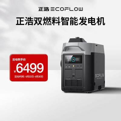 ECOFLOW正浩双燃料智能发电机220V高效输出房车户外自驾露营停电