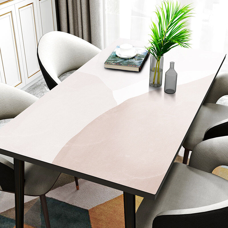 故衍北欧ins轻奢家用皮革桌布防水防油防烫免洗pvc茶几垫餐桌面垫