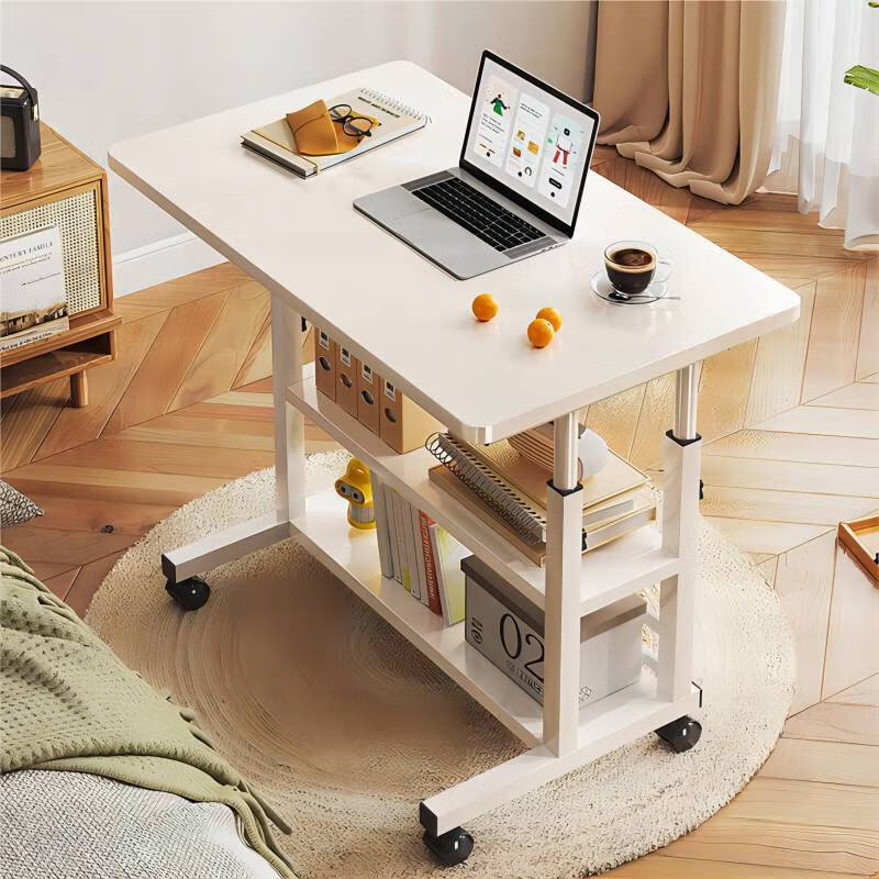 人文成家可移动床边电脑桌可升降床上书桌懒人桌宿舍卧室简易学习