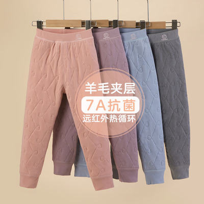 儿童校服神器棉裤内搭学生加绒加厚内穿男女童冬季羊毛保暖裤绒裤